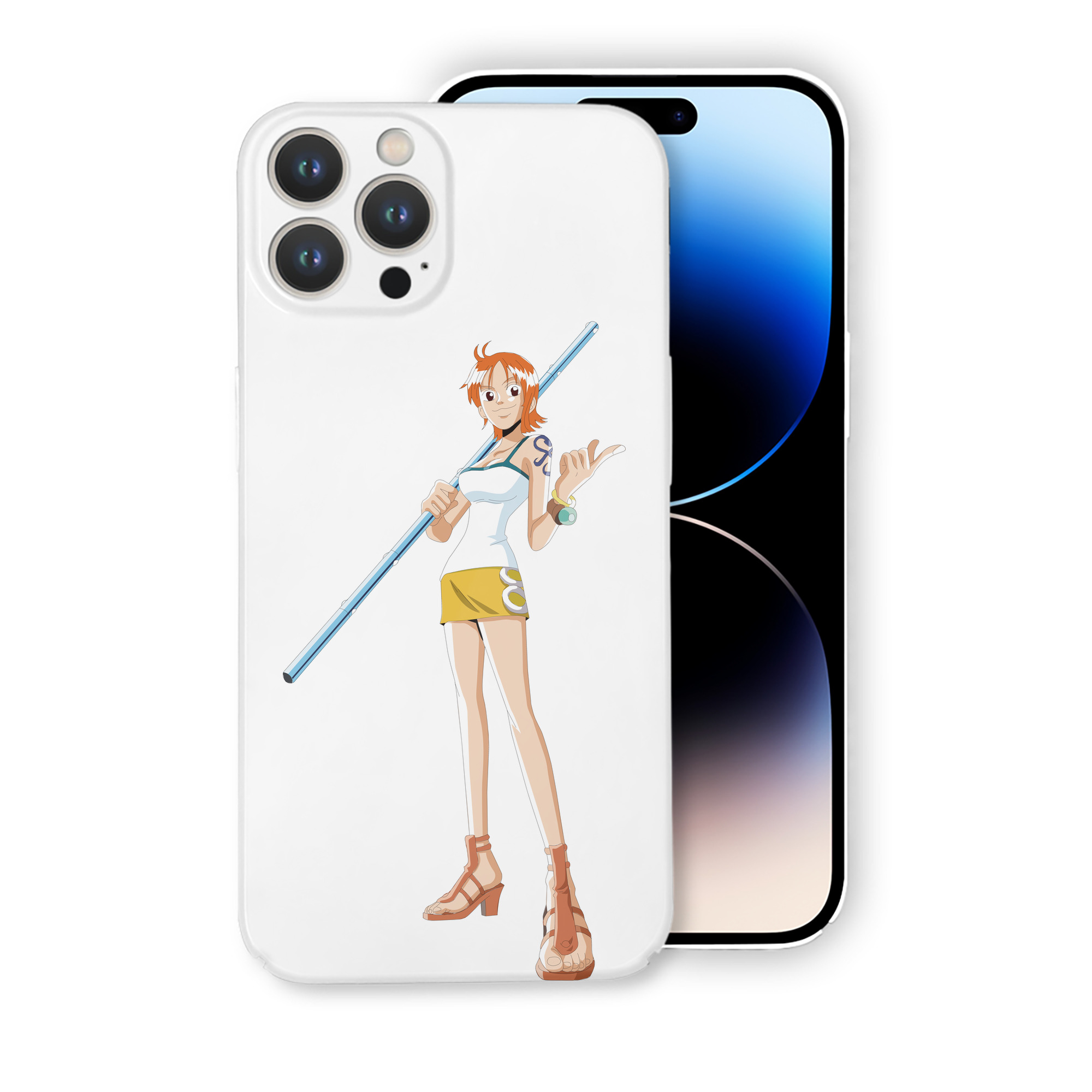 （画像用） ワンピース ナミ ONE PIECE Nami 【iPhone 14シリーズ対応】ハードケース